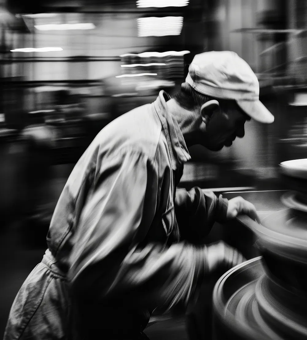 Old Factory Worker